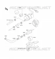 FUEL PUMP voor Kawasaki ZZ-R1100 1993