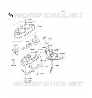 METERS voor Kawasaki ZZ-R1100 1993