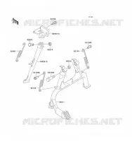 STAND voor Kawasaki ZZ-R1100 1993