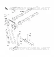 CAMSHAFT   TENSIONER voor Kawasaki ZZ-R1100 1993