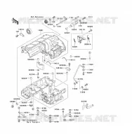 CRANKCASE(S) voor Kawasaki ZZ-R1100 1993