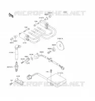 IGNITION SYSTEM voor Kawasaki ZZ-R1100 1993