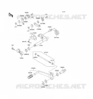 SHIFT voor Kawasaki ZZ-R1100 1993