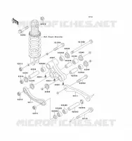 SUSPENSION voor Kawasaki ZZ-R1100 1993