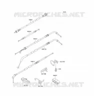 CABLES voor Kawasaki ZZ-R1100 1993