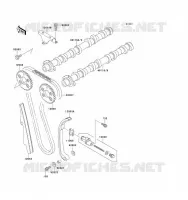 CAMSHAFT   TENSIONER voor Kawasaki ZZ-R1100 1993