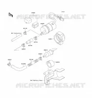 FUEL PUMP voor Kawasaki ZZ-R1100 1993