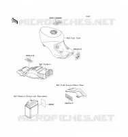 LABELS voor Kawasaki ZZ-R1100 1993