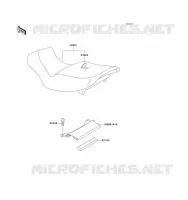 SEAT voor Kawasaki ZZ-R1100 1993