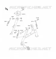 STAND voor Kawasaki ZZ-R1100 1993