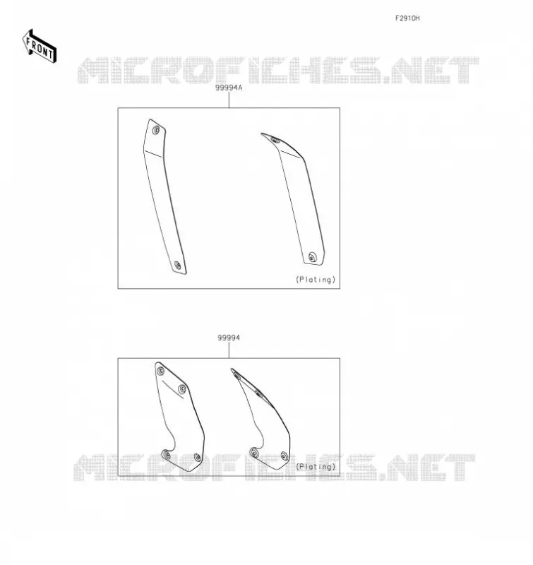 ACCESSORY(Outer Cover) Kawasaki MOTOS 650 2020 VULCAN S  EN650DLF