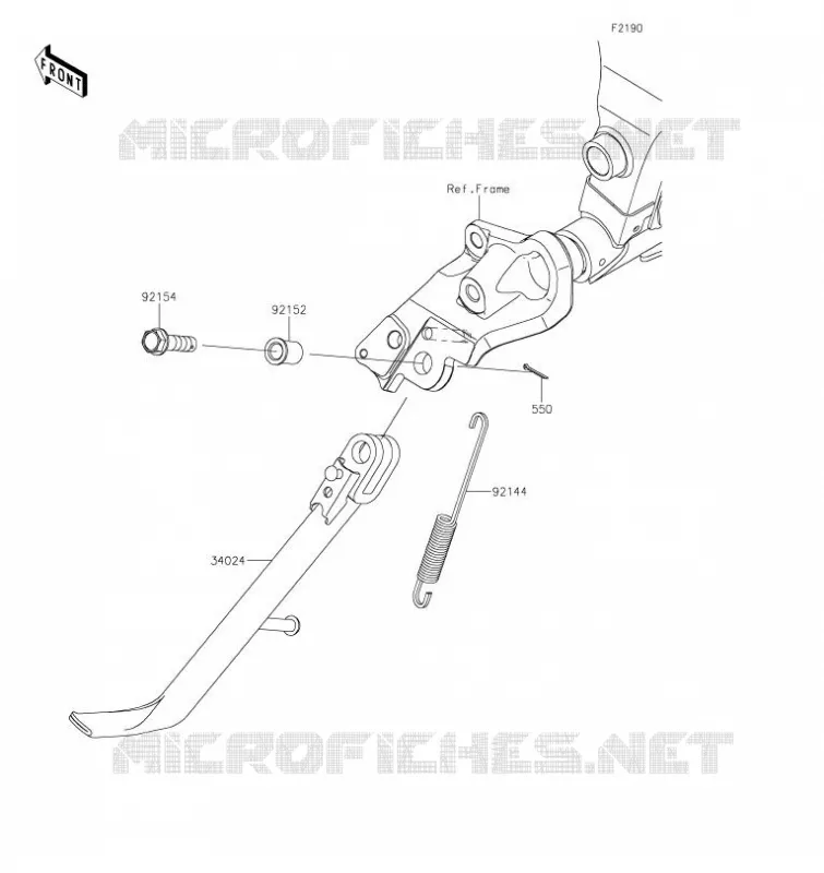 STAND Kawasaki MOTOS 650 2020 VULCAN S  EN650DLF