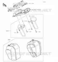 ACCESSORY(Pannier) voor Kawasaki NINJA 650 2021