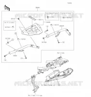 ACCESSORY (SUPPORT TOP CASE) voor Kawasaki NINJA 650 2021