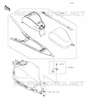 ACCESSORY(Tank Bag) voor Kawasaki NINJA 650 2021