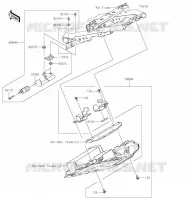 ACCESSORY(U Lock Bracket etc.) voor Kawasaki NINJA 650 2021