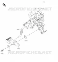 BRAKE PEDAL   TORK LINK voor Kawasaki NINJA 650 2021