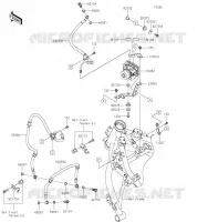 BRAKE PIPE voor Kawasaki NINJA 650 2021