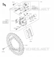 FRONT BRAKE voor Kawasaki NINJA 650 2021