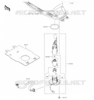 FUEL PUMP voor Kawasaki NINJA 650 2021