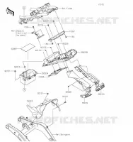 REAR FENDER voor Kawasaki NINJA 650 2021