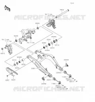 SWINGARM voor Kawasaki NINJA 650 2021