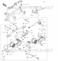 ACCESSORY(PHARE ADDITIONEL) voor Kawasaki VERSYS 650 2021
