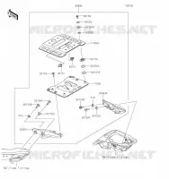 ACCESSORY (SUPPORT TOP CASE) voor Kawasaki VERSYS 650 2021