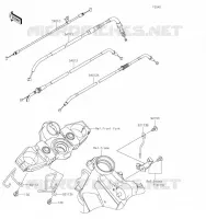 CABLES voor Kawasaki VERSYS 650 2021