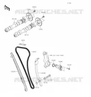 CAMSHAFT   TENSIONER voor Kawasaki VERSYS 650 2021