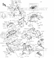 COWLING voor Kawasaki VERSYS 650 2021