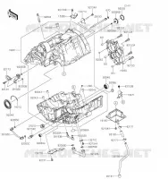 CRANKCASE(S) voor Kawasaki VERSYS 650 2021