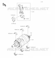 CRANKSHAFT voor Kawasaki VERSYS 650 2021