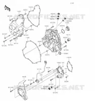 ENGINE COVERS voor Kawasaki VERSYS 650 2021