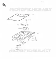 OIL PAN voor Kawasaki VERSYS 650 2021