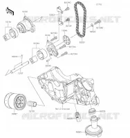 OIL PUMP voor Kawasaki VERSYS 650 2021