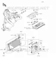 RADIATOR voor Kawasaki VERSYS 650 2021