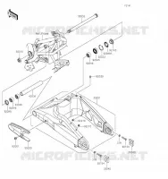 SWINGARM voor Kawasaki VERSYS 650 2021