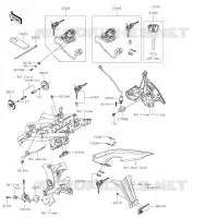 SWITCH voor Kawasaki VERSYS 650 2021