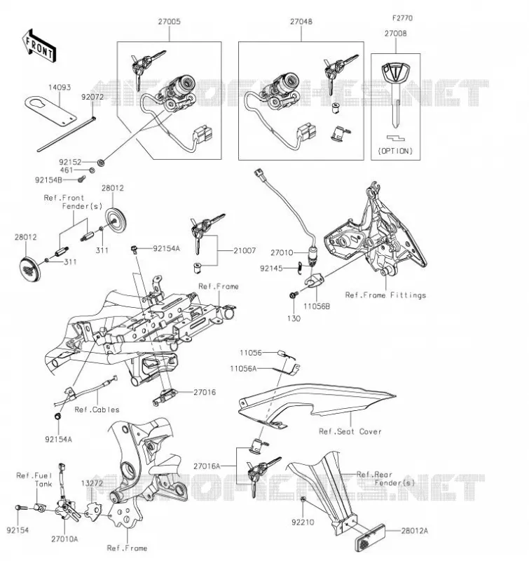 SWITCH Kawasaki MOTOS 650 2021 VERSYS 650  KLE650FMFNN