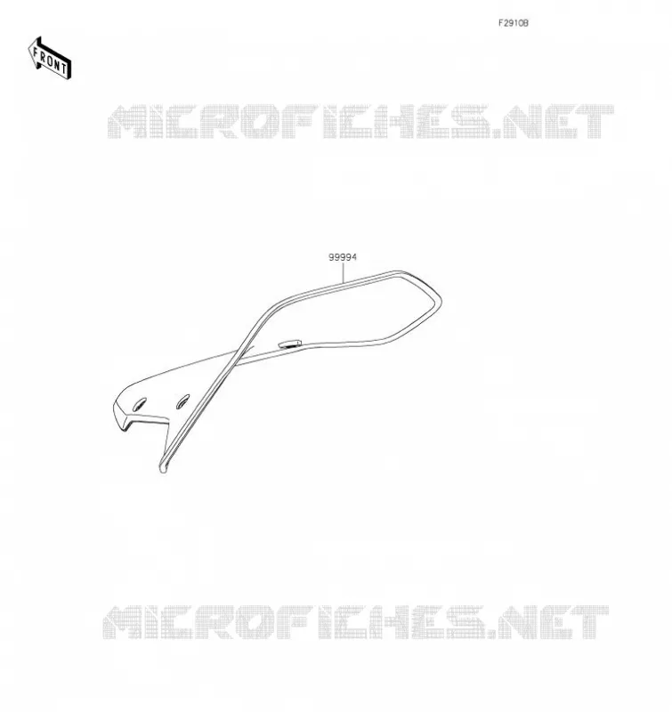 ACCESSORY(COUVRE COMPTEUR) Kawasaki MOTOS 1000 2020 Z H2  ZR1000KLFA