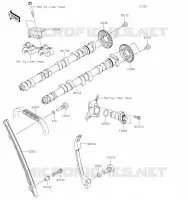 CAMSHAFT   TENSIONER voor Kawasaki Z900RS 2020