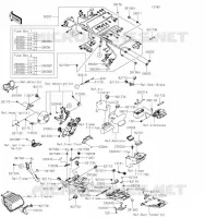 CHASSIS ELECTRICAL EQUIPMENT voor Kawasaki Z900RS 2020