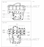 CRANKCASE BOLT voor Kawasaki Z900RS 2020