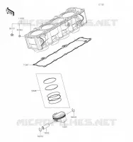 CYLINDER   PISTON  voor Kawasaki Z900RS 2020