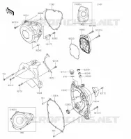 ENGINE COVERS voor Kawasaki Z900RS 2020