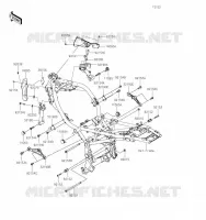 ENGINE MOUNT voor Kawasaki Z900RS 2020