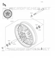 FRONT HUB voor Kawasaki Z900RS 2020