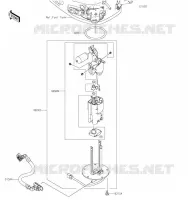 FUEL PUMP voor Kawasaki Z900RS 2020