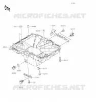 OIL PAN voor Kawasaki Z900RS 2020